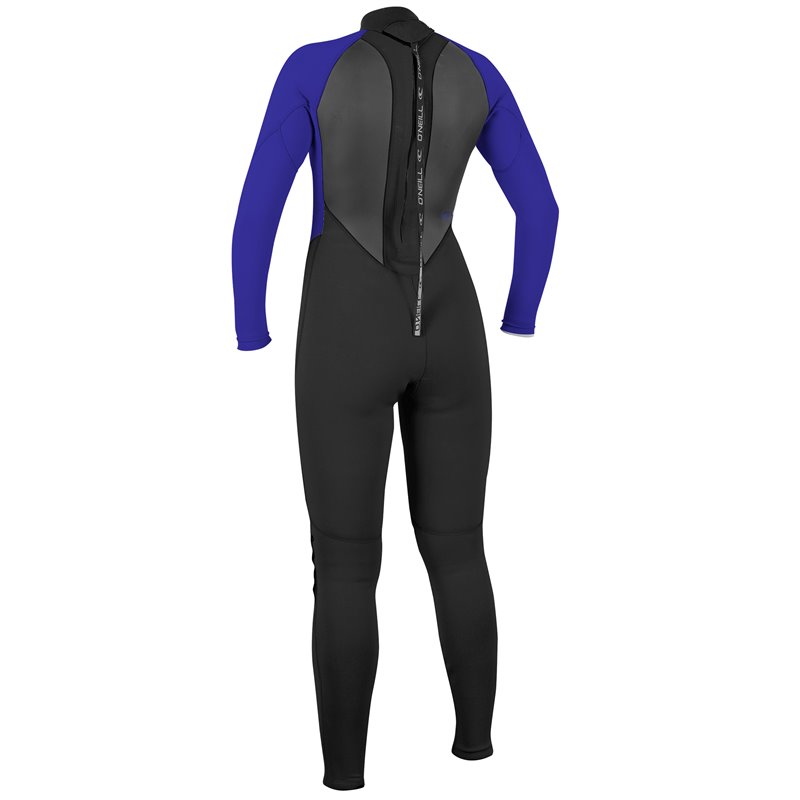 ONeill Reactor II 3/2mm Back Zip Full Damen Neoprenanzug black-cobalt