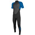 ONeill Reactor II Youth 2mm Back Zip Shortsleeve Fullsuit Kinder Neoprenanzug black-ocean