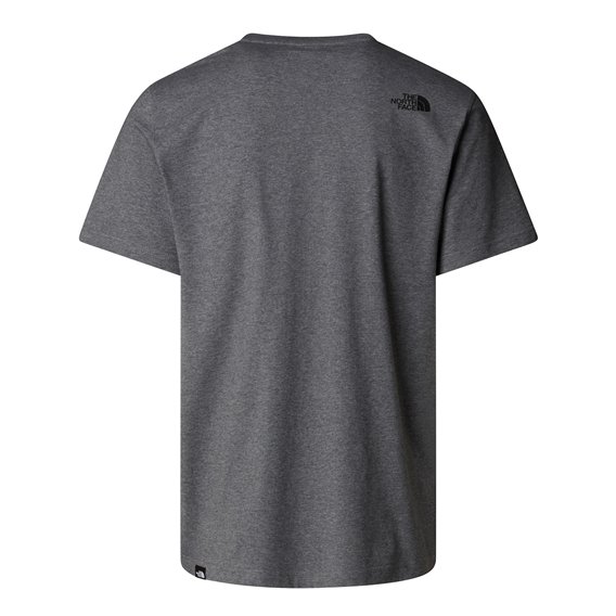 The North Face Shortsleeve Easy Tee Herren T-Shirt Kurzarmshirt grey heather hier im The North Face-Shop günstig online bestelle