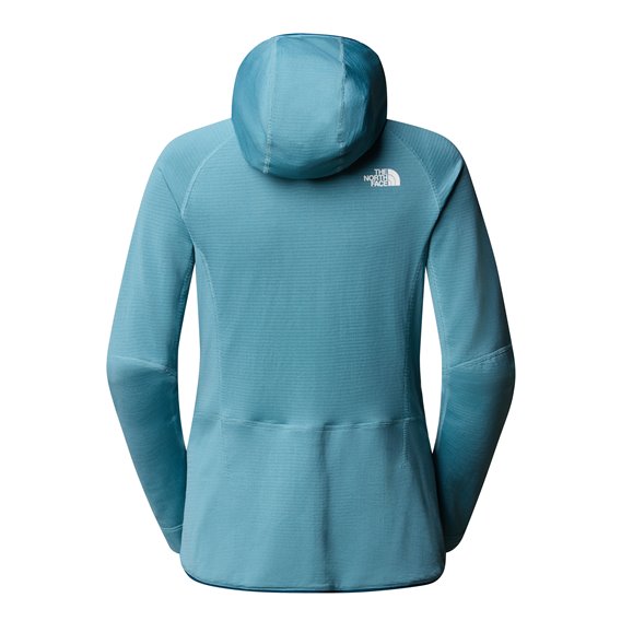 The North Face Bolt Polartec Hoodie Damen Fleecejacke algae blue