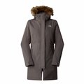 The North Face Zaneck Parka Damen Wintermantel smoked pearl