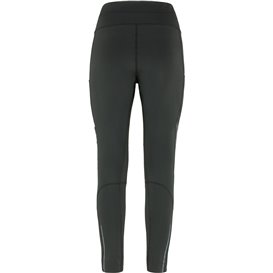 Fjällräven Abisko Värm Trekking Tights Damen Winter Wanderhose Trekkinghose black-iron grey hier im Fjällräven-Shop günstig onli