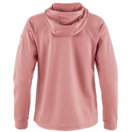 Fjällräven Abisko Grid Fleece Hoodie Damen Flececejacke dusty rose hier im Fjällräven-Shop günstig online bestellen