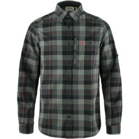 Fjällräven Fjällglim Shirt Herren Langarmhemd Freizeithemd black-grey hier im Fjällräven-Shop günstig online bestellen