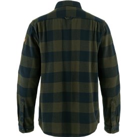 Fjällräven Övik Heavy Flannel Shirt Herren Flanellhemd deep forest-dark navy hier im Fjällräven-Shop günstig online bestellen