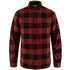 Fjällräven Övik Heavy Flannel Shirt Herren Flanellhemd red-black hier im Fjällräven-Shop günstig online bestellen