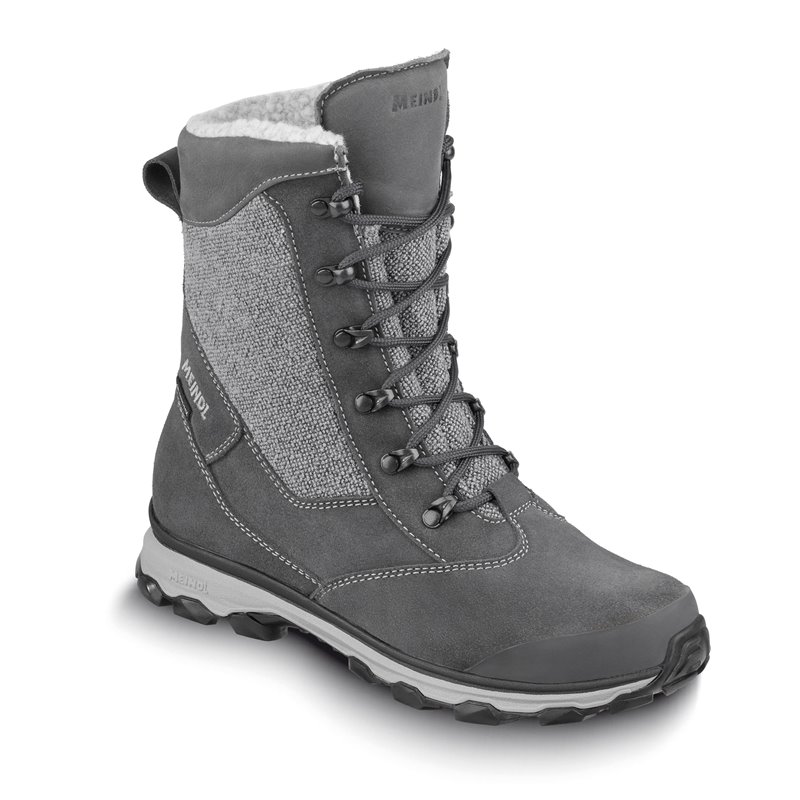 Meindl Samnaun Lady GTX Damen Winterstiefel grau hier im Stiefel