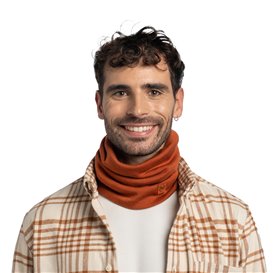 Buff Merino Heavyweight Neck Warmer Halstuch Schlauchschal solid cinnamon hier im Buff-Shop günstig online bestellen