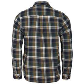 Pinewood Härjedalen Shirt Herren Hemd Langarmhemd green-navy hier im Pinewood-Shop günstig online bestellen