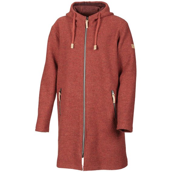 Ivanhoe GY Madbacken Coat Damen Wollmantel Wintermantel red clay hier im Ivanhoe-Shop günstig online bestellen