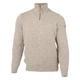 Ivanhoe Elm Herren 1/4 Zip Wollpullover Strickpullover birch hier im Ivanhoe-Shop günstig online bestellen