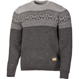 Ivanhoe Vidar Crewneck Herren Wollpullover Strickpullover grey hier im Ivanhoe-Shop günstig online bestellen