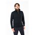 Fuza Wool Dai 1/2 Zip Sweater Herren Strickpullover Wollpullover navy melange hier im Fuza Wool-Shop günstig online bestellen