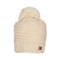 Fuza Wool Dutchess Hat Damen Strickmütze Wollmütze white
