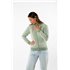 Fuza Wool Tinka Cardi Damen Strickjacke Wollcardigan sage hier im Fuza Wool-Shop günstig online bestellen