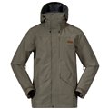 Bergans Nordmarka 2L Shell Jacket Herren Hardshelljacke Regenjacke green mud