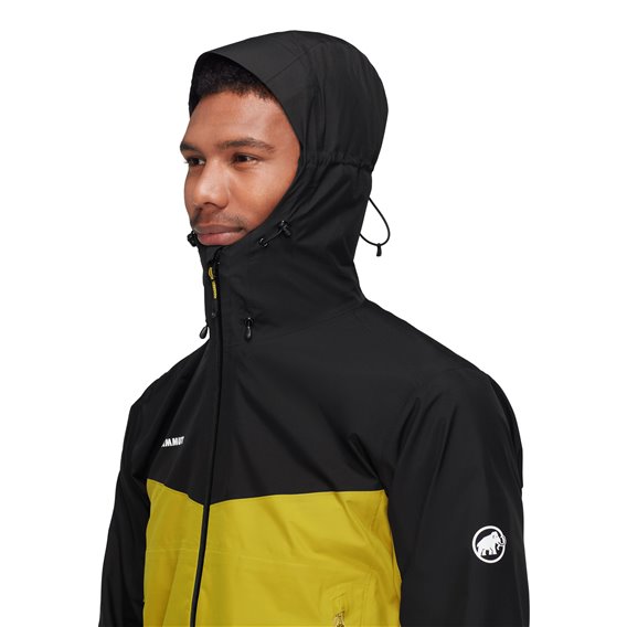 Mammut Convey Tour HS Hooded Jacket Herren Hardshelljacke aura-black hier im Mammut-Shop günstig online bestellen