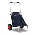Eckla Beach-Rolly Classic pannensicherer Transportwagen und Campingstuhl blau uni