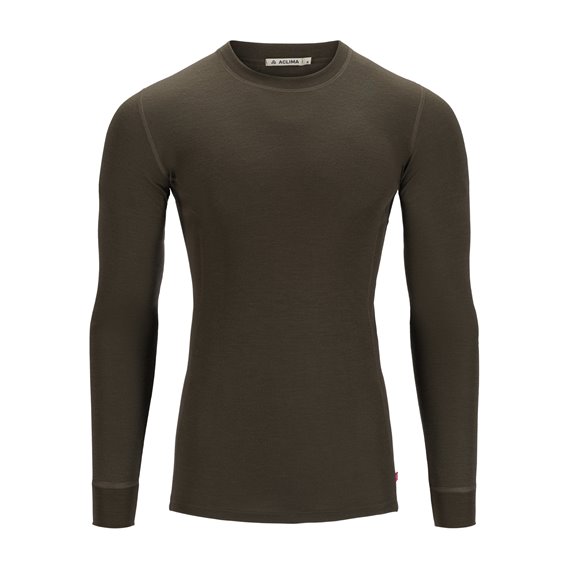 Aclima WarmWool Crewneck Herren Merino Unterwäsche tarmac hier im Aclima-Shop günstig online bestellen