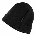Mufflon Ice Cap Wollmütze Strickmütze Schurwolle black