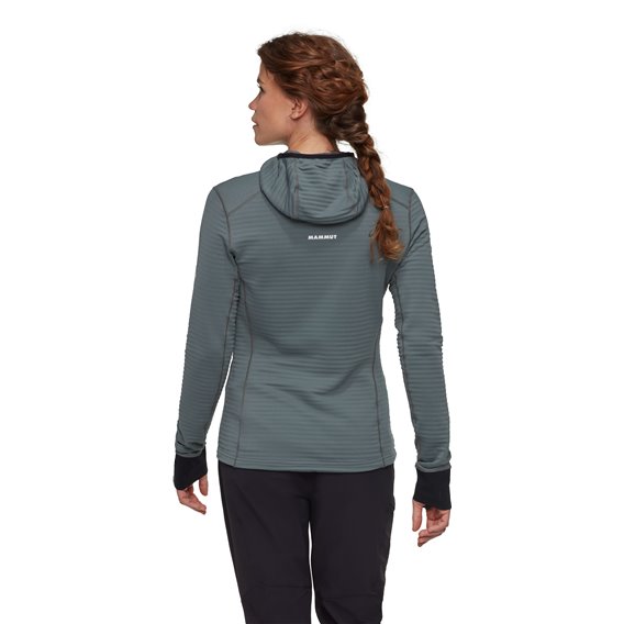 Mammut Taiss Light ML Hooded Jacket Damen Midlayer strata-black hier im Mammut-Shop günstig online bestellen