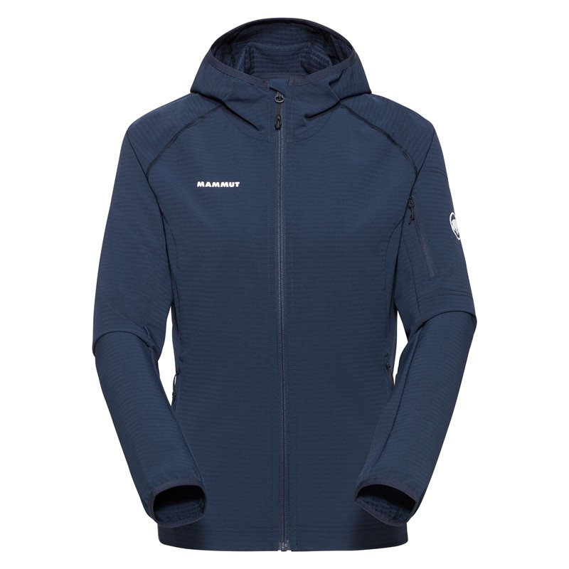Mammut Madris Light ML Hooded Jacket Damen Midlayer marine hier im