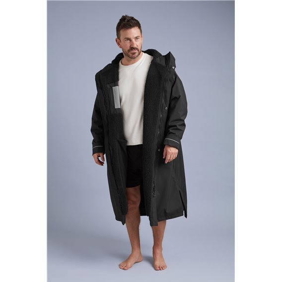 Red Paddle Evo Pro Robe Umkleide-Mantel für Damen und Herren stealth black hier im Red Paddle-Shop günstig online bestellen