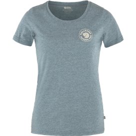 Fjällräven 1960 Logo T-Shirt Damen Kurzarmshirt indigo blue-melange