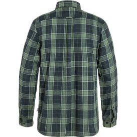 Fjällräven Övik Travel Shirt Longsleeve Herren Langarmhemd dark navy-patina green hier im Fjällräven-Shop günstig online bestell