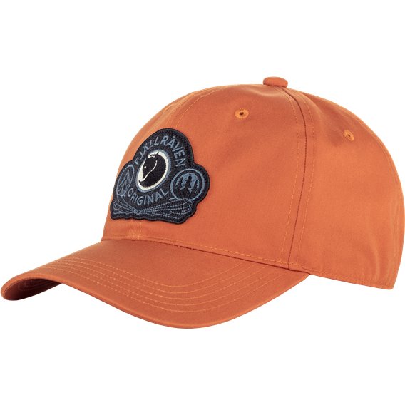 Fjällräven Classic Badge Cap Kappe Basecap terracotta brown hier im Fjällräven-Shop günstig online bestellen