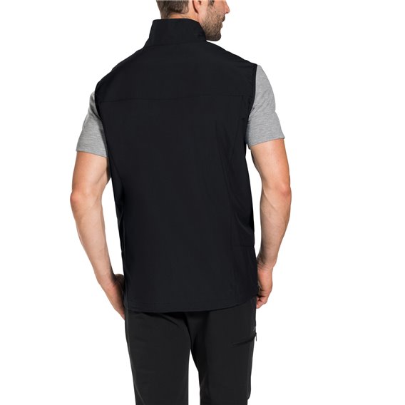 Vaude Hurricane Vest III Herren Softshellweste black hier im Vaude-Shop günstig online bestellen