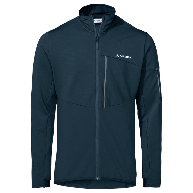 Vaude Scopi Fleece Jacket Herren Fleecejacke dark sea uni hier im Vaude-Shop günstig online bestellen