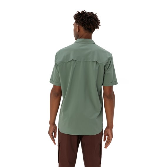 Vaude Rosemoor Shirt II Herren Kurzarmhemd agave hier im Vaude-Shop günstig online bestellen