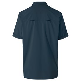 Vaude Rosemoor Shirt II Herren Kurzarmhemd dark sea uni hier im Vaude-Shop günstig online bestellen