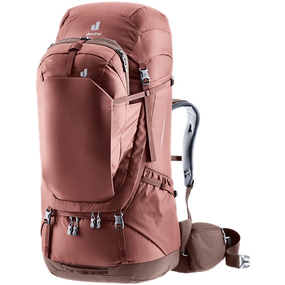 Deuter Voyager 60+10 SL Damen Reiserucksack caspia-raisin hier im Deuter-Shop günstig online bestellen