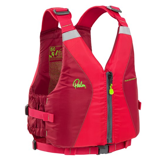 Palm Quest PFD Touringweste Freizeitweste Paddelweste flame-chilli hier im Palm-Shop günstig online bestellen