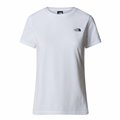The North Face Shortsleeve Simple Dome Slitee Damen T-Shirt tnf white
