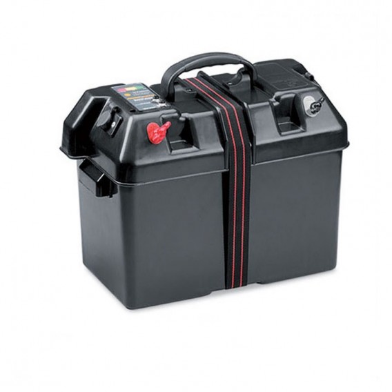Minn Kota Power Center Batteriebox Batteriekasten mit Anzeige und Anschlüssen hier im Minn Kota-Shop günstig online bestellen