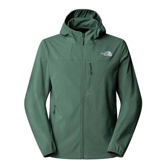 The North Face Nimble Hoodie Herren Softshelljacke duck green hier im The North Face-Shop günstig online bestellen