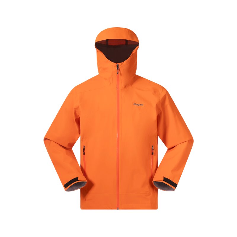 Bergans Essentials Shell 3L Jacket Herren Hardshelljacke alert orange