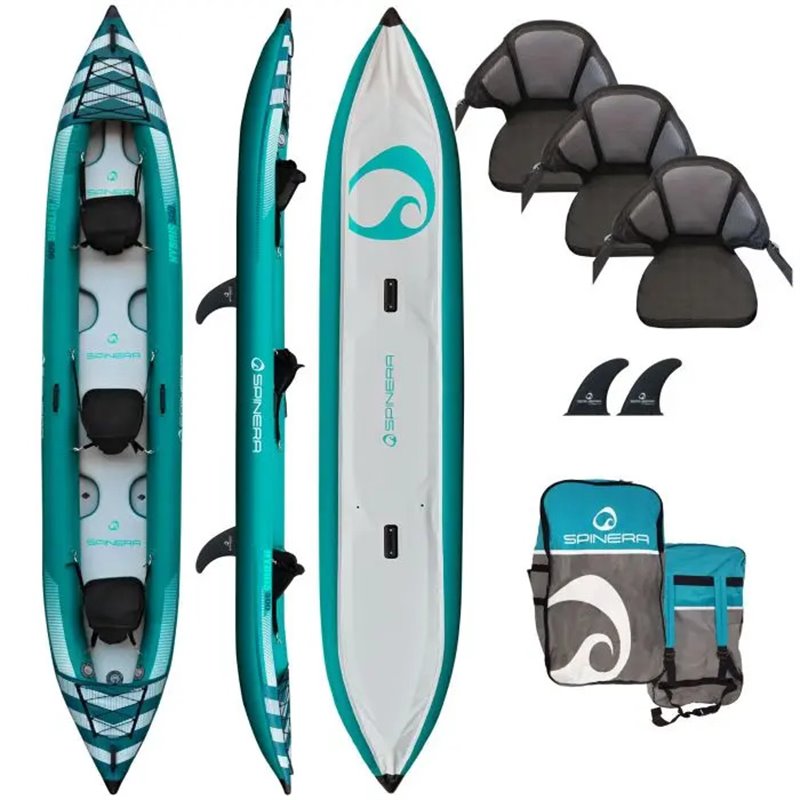 Spinera Hybris 475 Luftkajak aufblasbares 3 Personen Kajak hier im Spinera-Shop günstig online bestellen