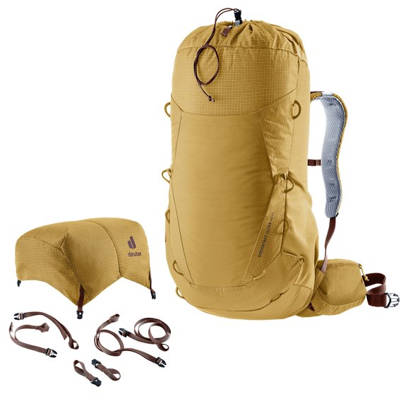 Deuter Aircontact Ultra 40+5 Trekkingrucksack savanna-raisin hier im Deuter-Shop günstig online bestellen