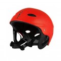 Hiko Buckaroo Kajakhelm Wassersport Paddel Helm mit Ohrenschutz red