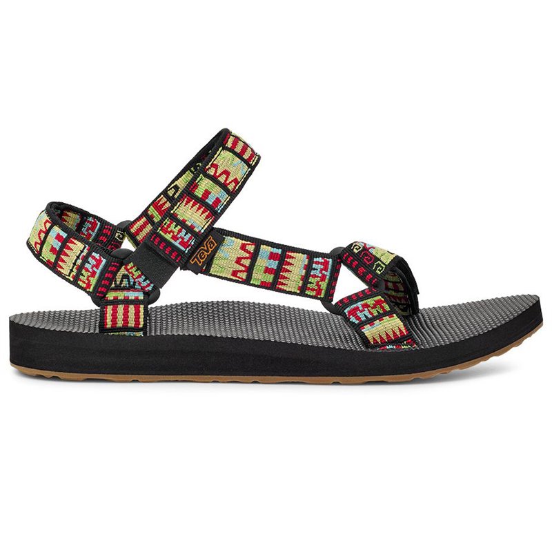 Teva Original Universal Damen Wassersportsandale Freizeitsandale geo mashup scarlet hier im Teva-Shop günstig online bestellen