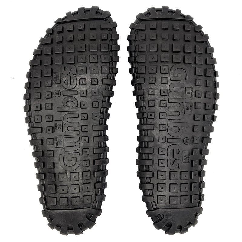 Gumbies Duckbill Zehentrenner Badelatschen black-grey hier im Gumbies-Shop günstig online bestellen