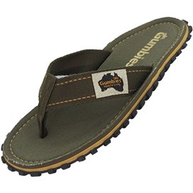 Gumbies Classic Zehentrenner Badelatschen khaki hier im Gumbies-Shop günstig online bestellen