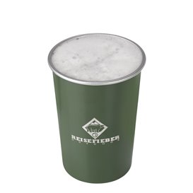 Reisefieber Edelstahlbecher dunkelgrün hier im ARTS-Nature-Shop günstig online bestellen