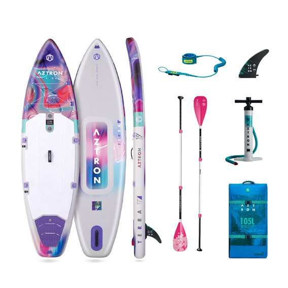 Aztron Terra 3.0 Touring 10.6 aufblasbares Stand up Paddle Board SUP Set
