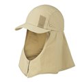 Buff Desert Cap Kappe Sonnenhut solid birch grey