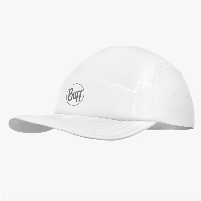 Buff 5 Panel Go Cap Kappe Basecap r-solid white hier im Buff-Shop günstig online bestellen